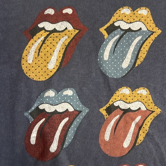 Rolling Stones brand sweater in slate blue - Picture 3 of 7